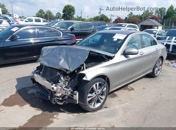 55SWF8EB8KU291058 2019 MERCEDES-BENZ C-CLASS Beige Front left