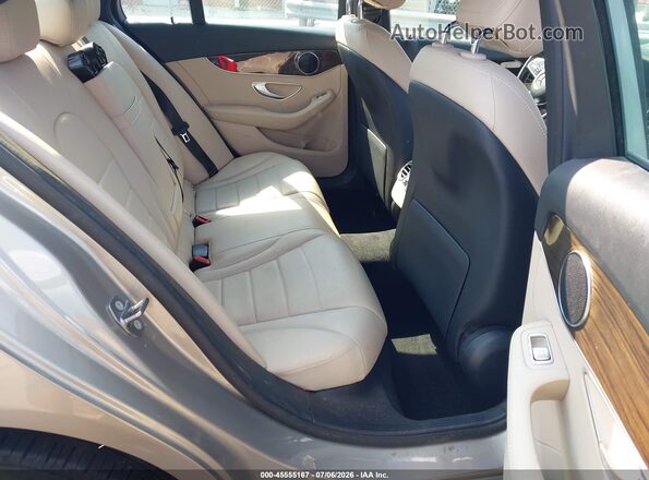 55SWF8EB8KU291058 2019 MERCEDES-BENZ C-CLASS Beige VIN sticker view