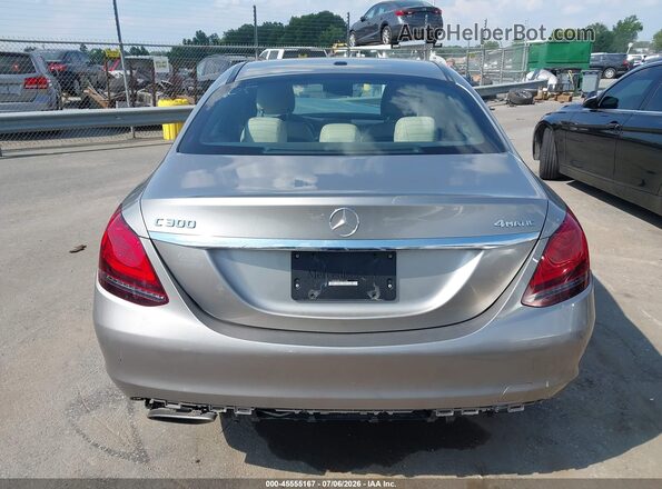 55SWF8EB8KU291058 2019 MERCEDES-BENZ C-CLASS Beige 