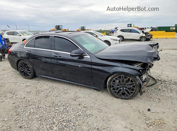 55SWF8EB8LU322827 2020 MERCEDES-BENZ C Black Delantero derecho