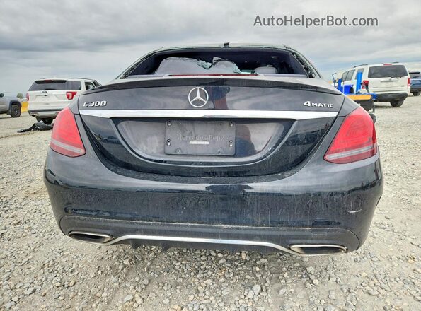 55SWF8EB8LU322827 2020 MERCEDES-BENZ C Black Vista trasera