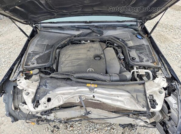 55SWF8EB8LU322827 2020 MERCEDES-BENZ C Black Vista interior trasera