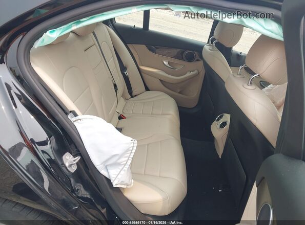 55SWF8EBXKU292938 2019 MERCEDES-BENZ C-CLASS Black Vista de la etiqueta del VIN