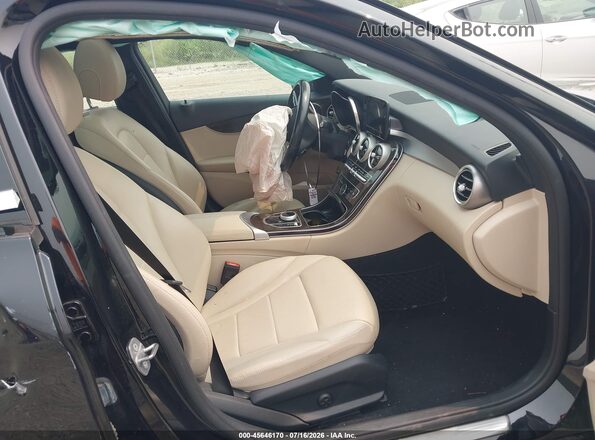 55SWF8EBXKU292938 2019 MERCEDES-BENZ C-CLASS Black Vista interior delantera