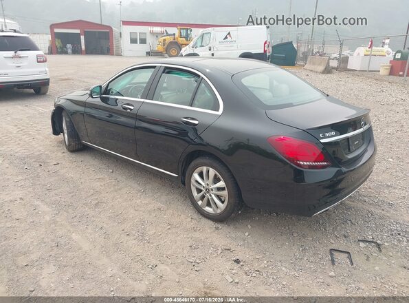 55SWF8EBXKU292938 2019 MERCEDES-BENZ C-CLASS Black Trasero izquierdo