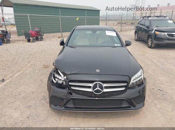 55SWF8EBXKU292938 2019 MERCEDES-BENZ C-CLASS Black Vista interior trasera