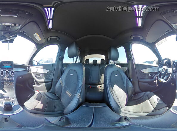 55SWF8GB5KU312848 2019 MERCEDES-BENZ C Black Widok wnętrza 360 stopni