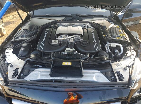 55SWF8HB2GU107672 2016 MERCEDES-BENZ C Black Rear interior view