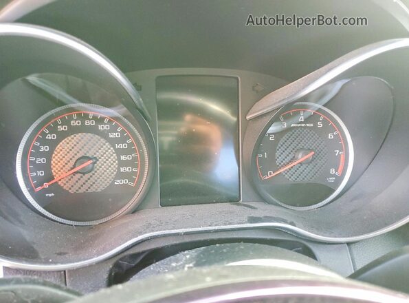 55SWF8HB6GU119873 2016 MERCEDES-BENZ C Purple Vista del cuadro de instrumentos