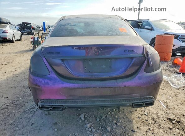 55SWF8HB6GU119873 2016 MERCEDES-BENZ C Purple Vista trasera