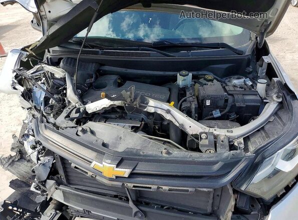 3GNAXHEV2KS624291 2019 CHEVROLET EQUINOX Silver Widok naklejki z numerem VIN