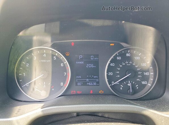 5NPD74LF9JH336979 2018 HYUNDAI ELANTRA Gray Widok tylnych siedzeń