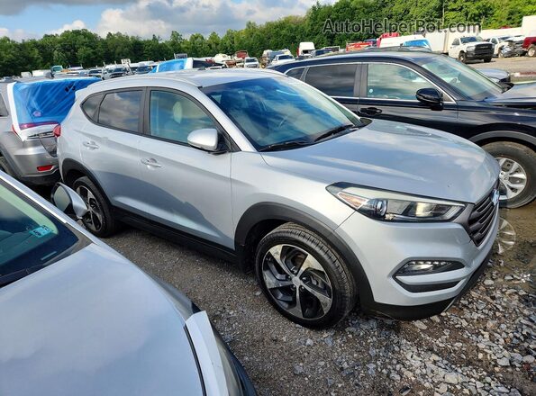 KM8J3CA20GU170581 2016 HYUNDAI TUCSON Silver წინა ხედი