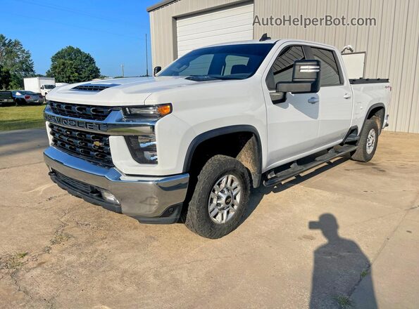 2GC4YNEYXN1230372 2022 CHEVROLET SILVERADO White Rear right