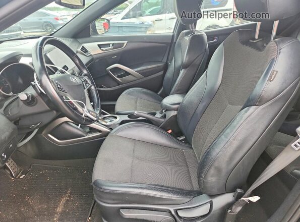 KMHTC6AD4GU280738 2016 HYUNDAI VELOSTER Черный Вид панели приборов
