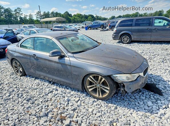 WBA3V7C5XG5A27427 2016 BMW 4 SERIES Gray Widok z przodu