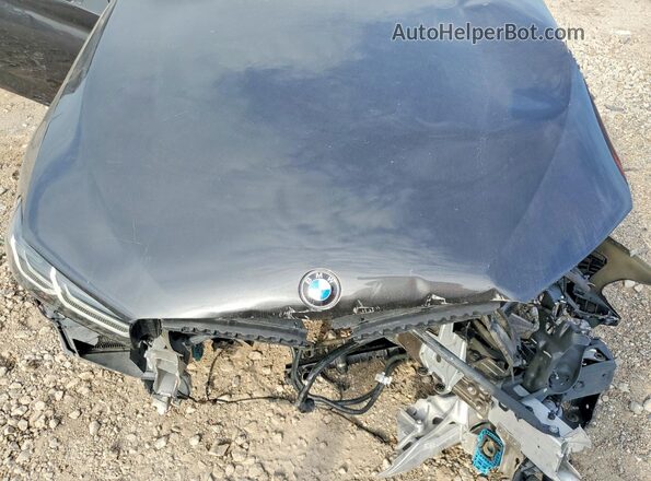 WBA53BJ00NCJ34369 2022 BMW 5 SERIES Gray ძრავის განყოფილების ხედი