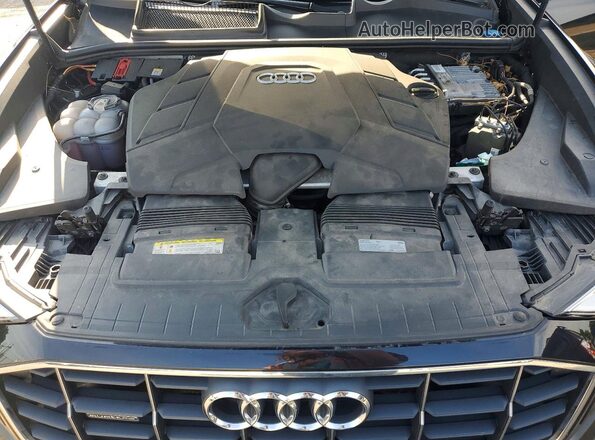 WA1AVAF13KD011544 2019 AUDI Q8 Black VIN sticker view