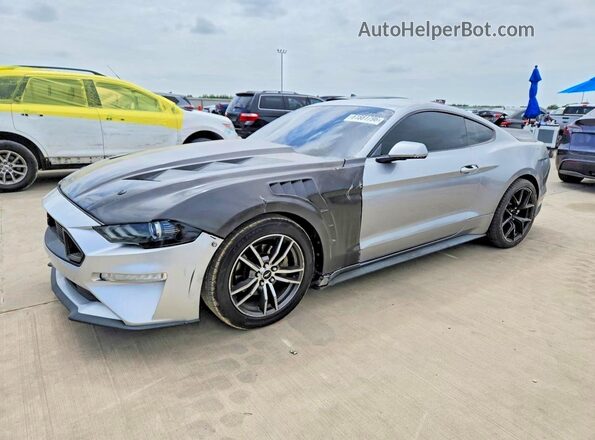 1FA6P8TH6L5141786 2020 FORD MUSTANG Silver Tył lewy