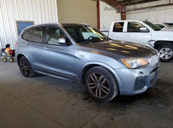 5UXWZ7C59G0R32030 2016 BMW X3 Gray წინა ხედი