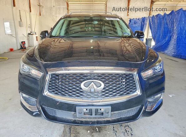 5N1DL0MMXKC528843 2019 INFINITI QX60 Black Vista frontal