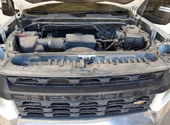 1GC4YLE70MF180021 2021 CHEVROLET SILVERADO White Вид підкапотного простору
