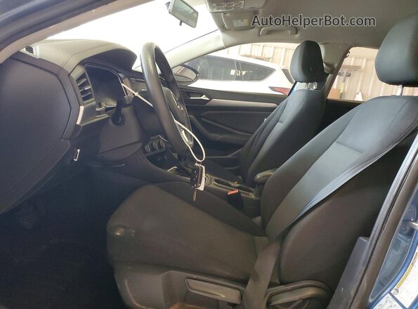 3VWC57BU9MM001493 2021 VOLKSWAGEN JETTA Blue Вид панелі приладів