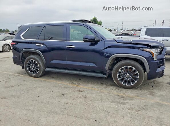 7SVAAABA4RX042694 2024 TOYOTA SEQUOIA Синий Вид спереди