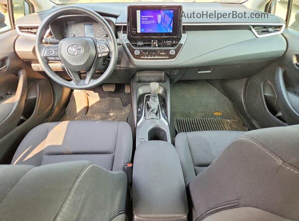 5YFB4MDEXSP313785 2025 TOYOTA COROLLA Gray Вид щитка приладів