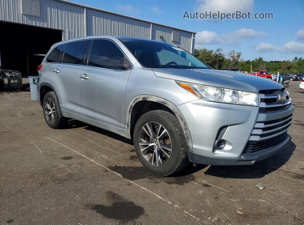 5TDZZRFHXJS243165 2018 TOYOTA HIGHLANDER Silver Vista frontal