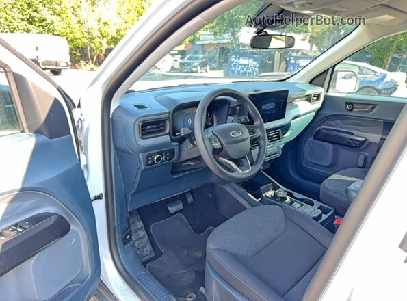 3FTTW8A30SRB23612 2025 FORD MAVERICK White Հետևի նստատեղերի տեսք