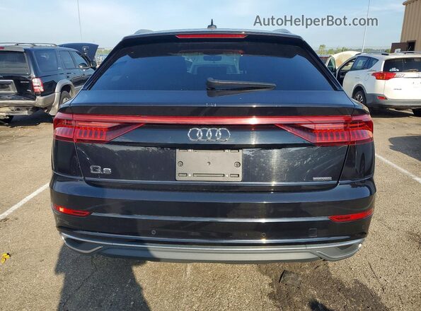 WA1AVAF13KD011544 2019 AUDI Q8 Black Front interior view