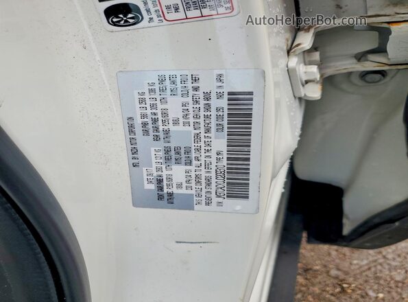 JM3TCACY0J0209310 2018 MAZDA CX-9 White VIN sticker view