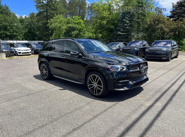 4JGFB8GBXLA177806 2020 MERCEDES-BENZ GLE Черный Задняя левая четверть