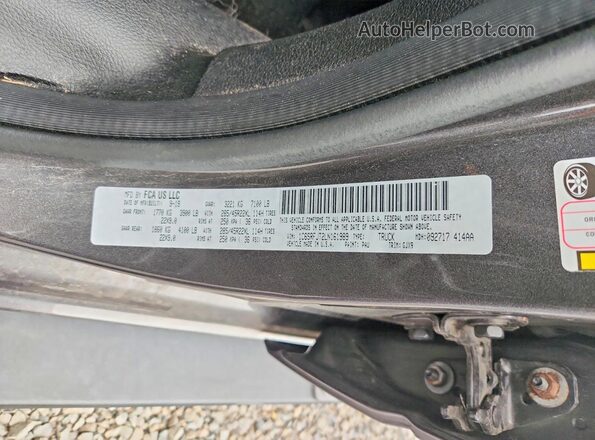 1C6SRFJT2LN161989 2020 RAM 1500 Gray Вид наклейки з VIN-кодом