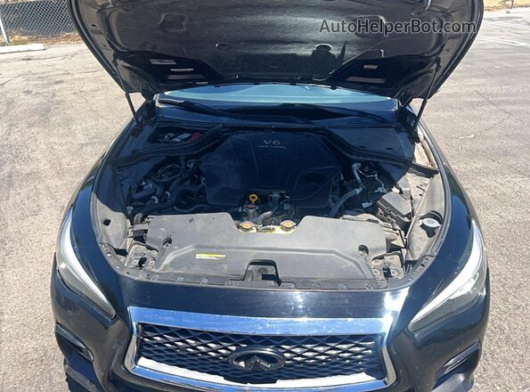 JN1EV7APXKM540059 2019 INFINITI Q50 Black Vista del salpicadero