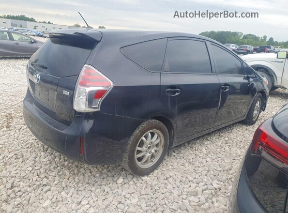JTDZN3EU3HJ059345 2017 TOYOTA PRIUS Черный Передняя правая четверть
