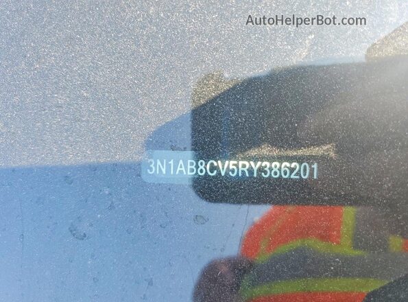 3N1AB8CV5RY386201 2024 NISSAN SENTRA Gray VIN կոդի պիտակի տեսք