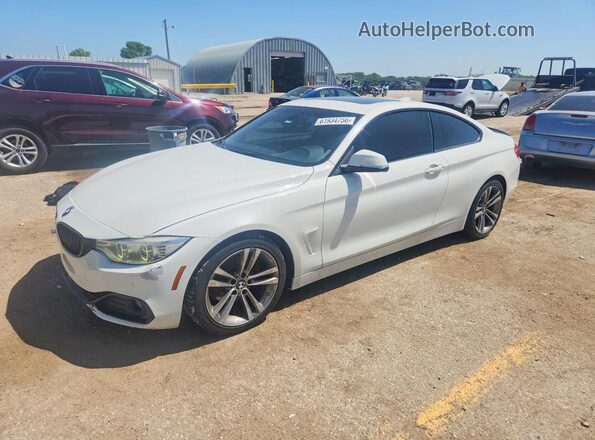 WBA3N7C51GK225750 2016 BMW 4 SERIES White Rear left