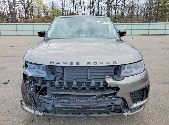 SALWV2SV7JA808639 2018 LAND ROVER RANGE Silver წინა ხედი