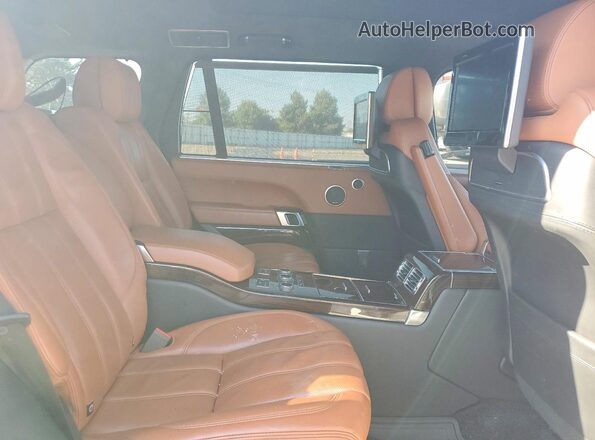 SALGV3EF1GA300898 2016 LAND ROVER RANGE ROVER White ძრავის განყოფილების ხედი