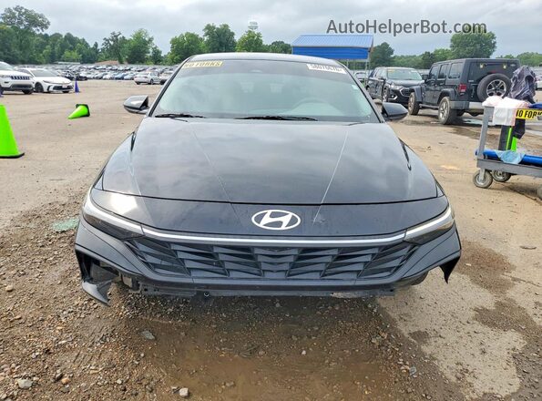KMHLM4DG0SU069116 2025 HYUNDAI ELANTRA Black უკანა ხედი