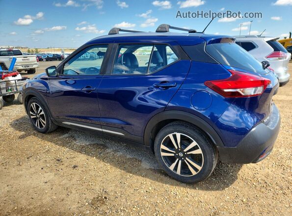 3N1CP5CU3KL509495 2019 NISSAN KICKS Blue Trasero derecho
