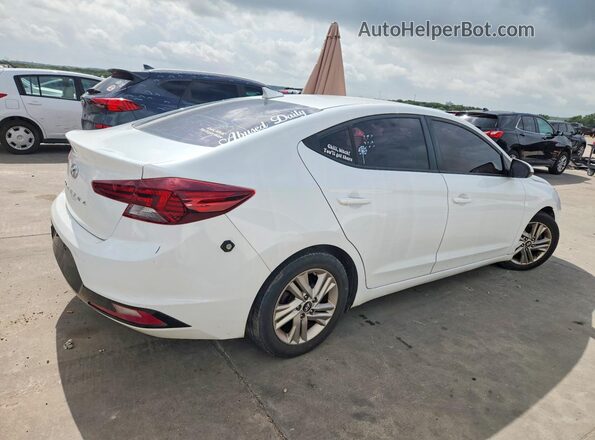 5NPD84LF0KH475302 2019 HYUNDAI ELANTRA White Front right