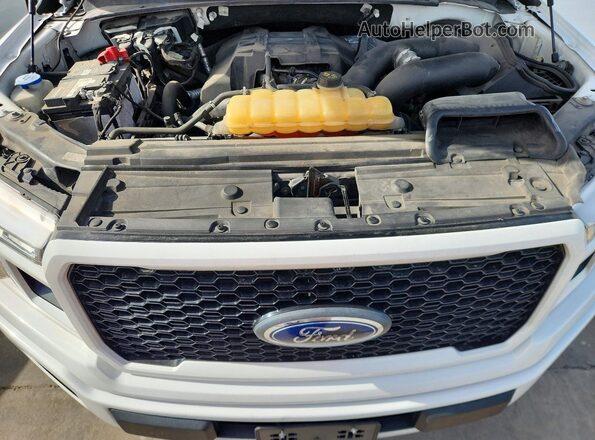 1FTEW1CP1JKD53582 2018 FORD F150 Белый Вид подкапотного пространства