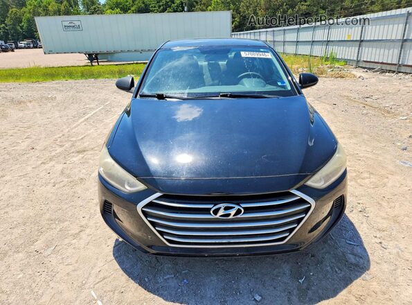 5NPD84LF6HH001461 2017 HYUNDAI ELANTRA Черный Вид сзади