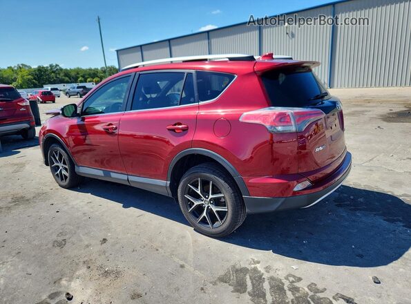 JTMNFREV0JD124681 2018 TOYOTA RAV4 Red Rear right