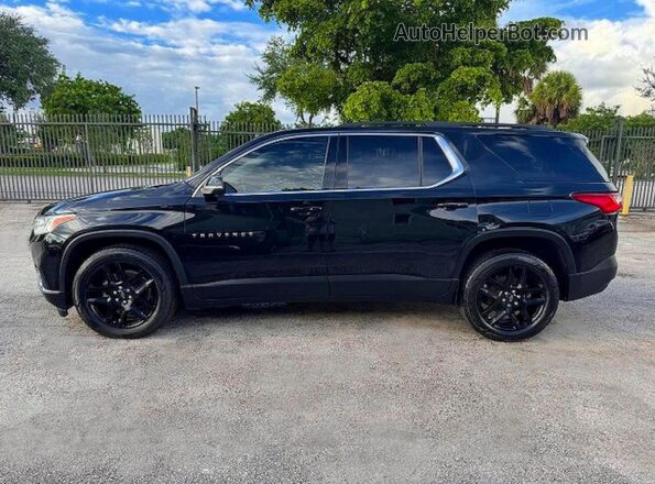 1GNERGKW7MJ168621 2021 CHEVROLET TRAVERSE Black Widok naklejki z numerem VIN