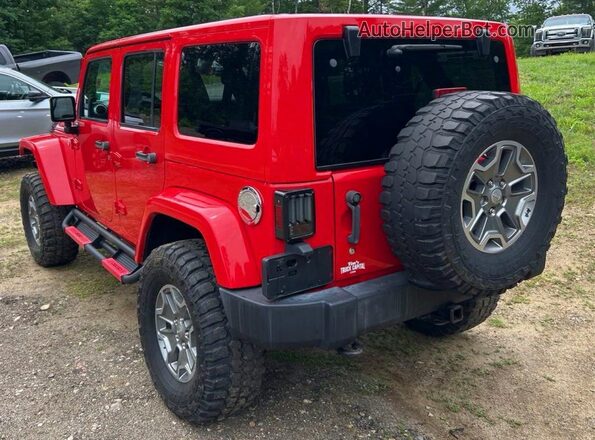 1C4BJWFG2GL182208 2016 JEEP WRANGLER Red წინა მარჯვენა