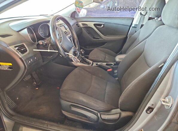 KMHDH4AE2GU481962 2016 HYUNDAI ELANTRA Серый Вид панели приборов